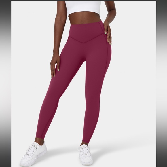 HALARA Pants - SoCinched High Waisted Tummy Control Side Pocket Shaping UltraSculpt Leggings